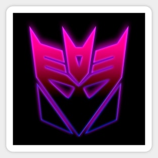 Decepticons -Neon- Sticker